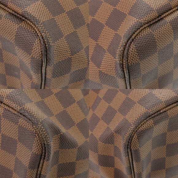 LOUIS VUITTON Brown Damier Neverfull GM Tote Bag - Picture 8 of 10